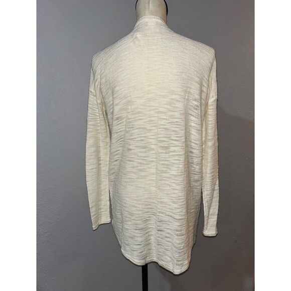 Helmut Lang Women’s Wool Alpaca Long Boyfriend Cardigan Sweater size L Elegant - Picture 5 of 8